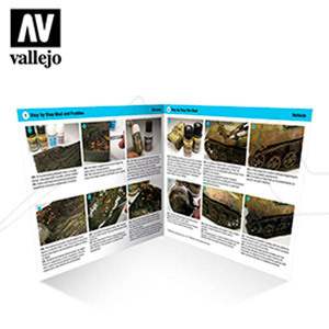 VALLEJO DIORAMA EFFECTS SET OF 4 MUD AND PUDDLES TEXTURES 73189