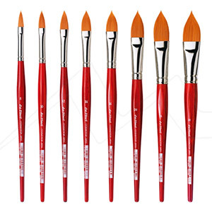 DA VINCI COSMOTOP SPIN OVAL-POINTED BRUSH SYNTHETIC FIBRE FOR WATERCOLOUR SERIES 5584