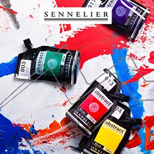 SENNELIER ABSTRACT HEAVY BODY MULTI SUPPORT ACRYLIC INK
