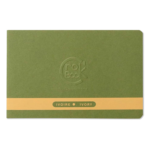 CLAIREFONTAINE CROK BOOK SKETCHBOOK WHITE PAPER 90 G
