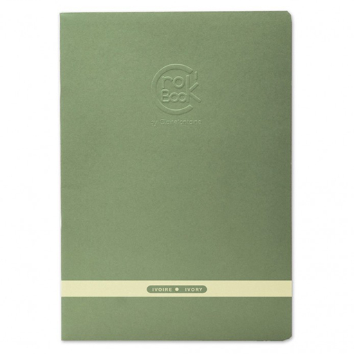 CLAIREFONTAINE CROK BOOK SKETCHBOOK WHITE PAPER 90 G