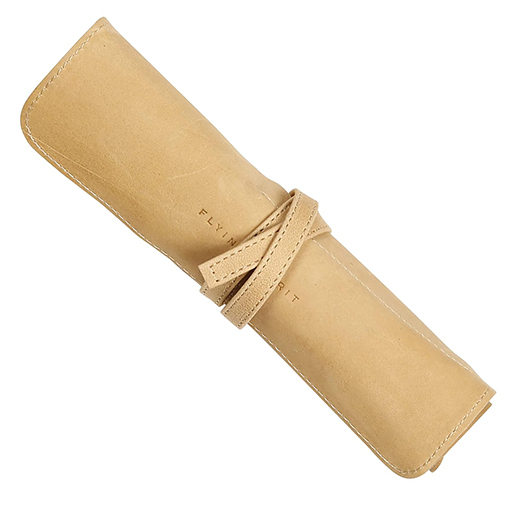 CLAIREFONTAINE FLYING SPIRIT SHEEPSKIN ROLL-UP PENCIL CASE