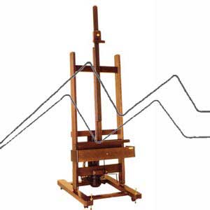MABEF M1 ELECTRIC EASEL FOR VERY LARGE CANVAS