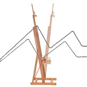 MABEF M7 ELECTRIC EASEL FOR VERY LARGE CANVAS