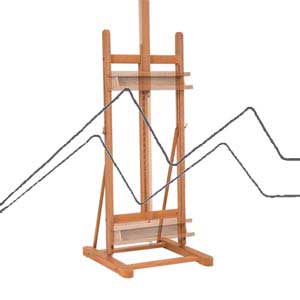 MABEF M7 ELECTRIC EASEL FOR VERY LARGE CANVAS
