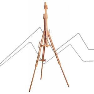 MABEF M32 FIELD EASEL - PIVOTING FOLDING & ADJUSTABLE