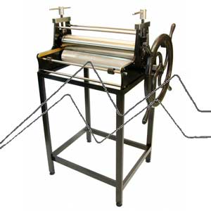 PROFESSIONAL ETCHING PRESS WITH HAND WHEEL T554 AV/140-V + ACCESSORIES & SHIPPING ARE INCLUDED