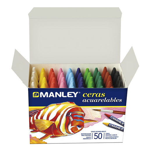 MANLEY CRAIES À LA CIRE AQUARELLABLES