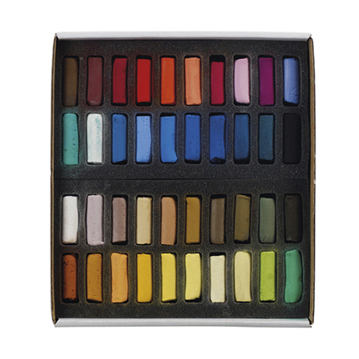 SENNELIER À L'ÉCU BOÎTE CARTON 40 DEMI-PASTELS