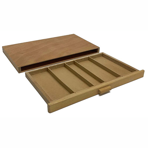 ARTEMIRANDA WOODEN PASTEL BOX 40 X 24.3 X 2.7 CM
