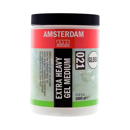 AMSTERDAM EXTRA HEAVY GEL MEDIUM GLOSS