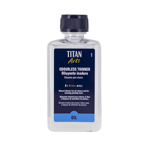 TITAN ARTS GERUCHLOSES VERDÜNNUNGSMITTEL FÜR ÖLMALEREI