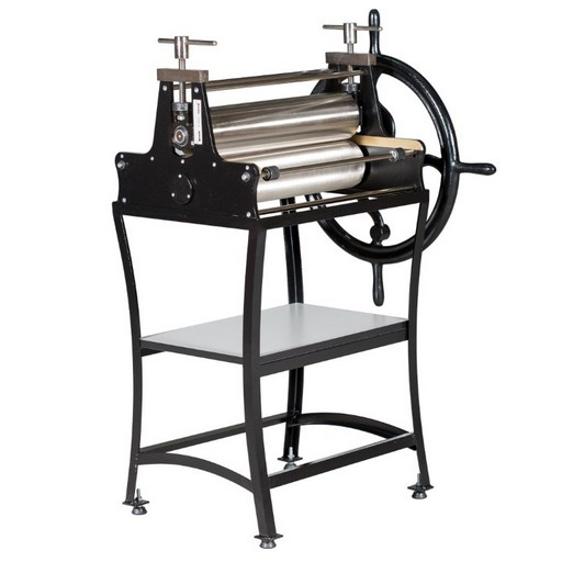 PROFESSIONAL ETCHING PRESS WITH HAND WHEEL T554 AV/140-V + ACCESSORIES