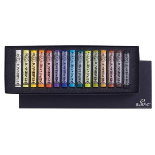 REMBRANDT PASTELS IN CARDBOARD BOXES