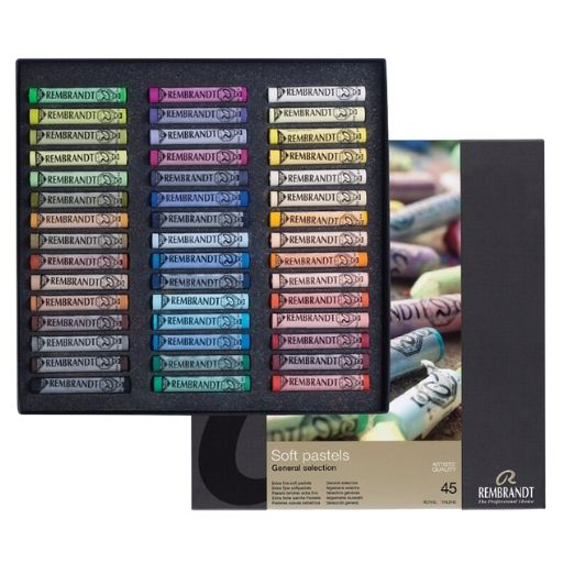 REMBRANDT PASTELS IN CARDBOARD BOXES