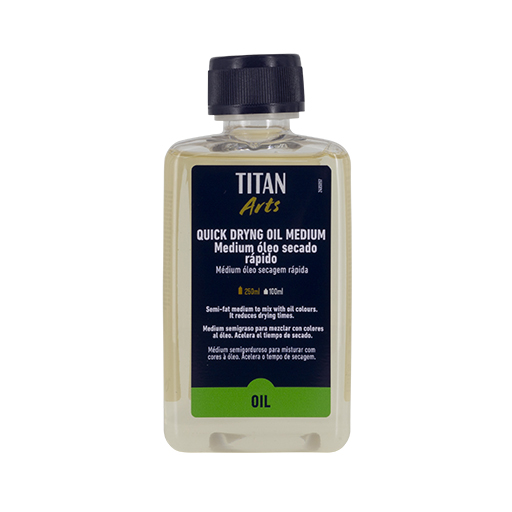 TITAN ARTS MEDIUM ÓLEO DE SECADO RÁPIDO