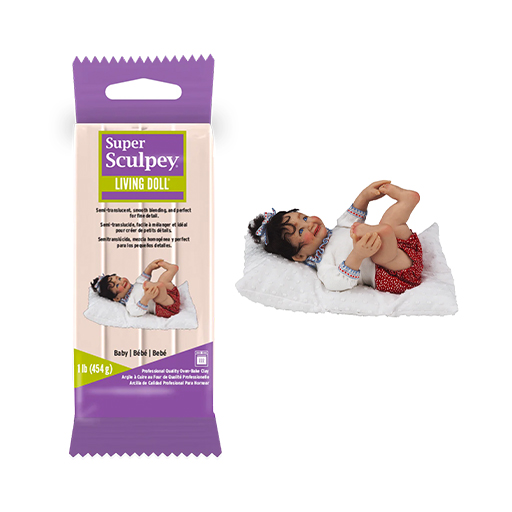 SUPER SCULPEY LIVING DOLL 454 G