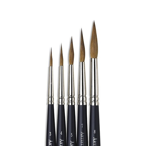 PINCEL WINSOR & NEWTON MARTA KOLINSKY REDONDO PUNTIAGUDO