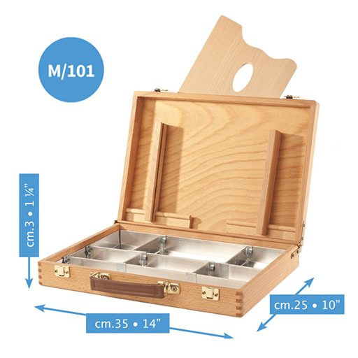 MABEF COFFRETS DE PEINTURE VIDES EN BOIS