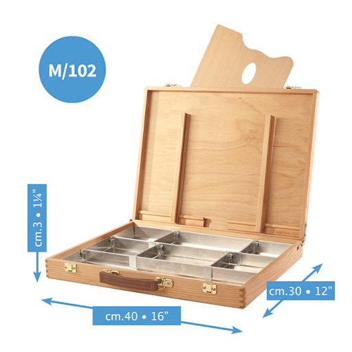 MABEF COFFRETS DE PEINTURE VIDES EN BOIS