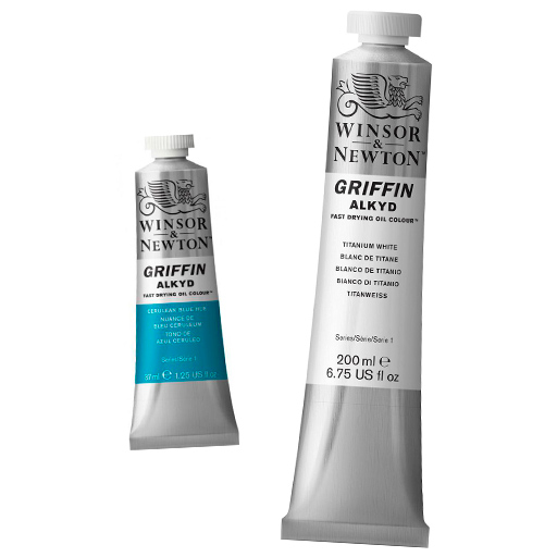 ÓLEO GRIFFIN WINSOR & NEWTON ALQUÍDICO  - ÓLEO DE SECADO RÁPIDO