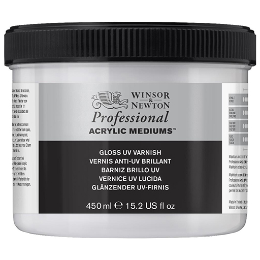 WINSOR & NEWTON PROFESSIONAL ACRYLIC MEDIUM GLOSS UV VARNISH NO. 537