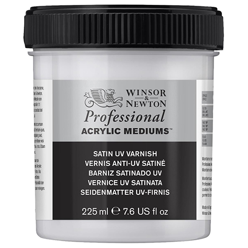 WINSOR & NEWTON PROFESSIONAL VERNIS ACRYLIQUE ANTI-UV SATINÉ Nº 519