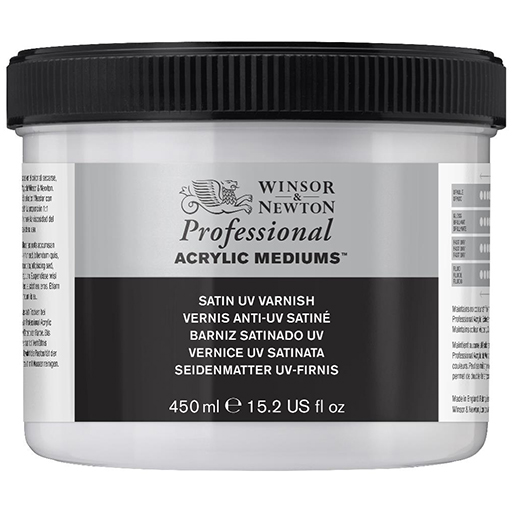 WINSOR & NEWTON PROFESSIONAL VERNIS ACRYLIQUE ANTI-UV SATINÉ Nº 519