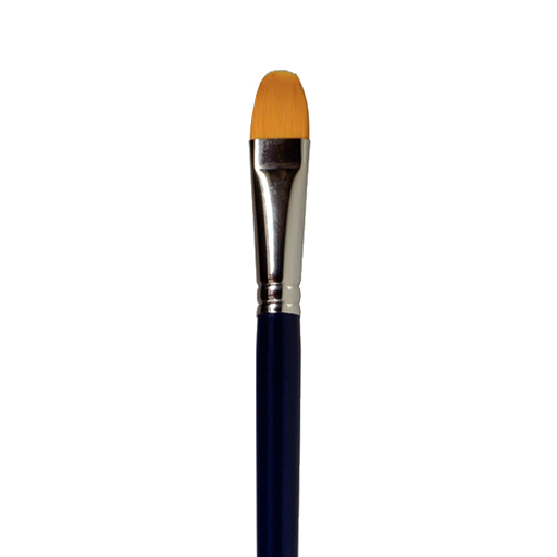 VAN GOGH FILBERT BRUSH GOLDEN TORAY FIBRE LONG HANDLE SERIES 296