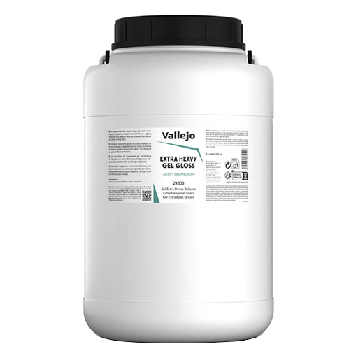 VALLEJO GEL EXTRA DENSO BRILLANTE - EXTRA HEAVY GEL GLOSS Nº 535