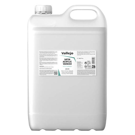 VALLEJO SATIN ACRYLIC VARNISH (PERMANENT - QUICK DRYING) NO. 519