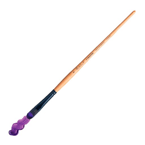 PRINCETON CATALYST POLYTIP FILBERT BRUSH SYNTHETIC BRISTLE LONG TIP SERIES 6400