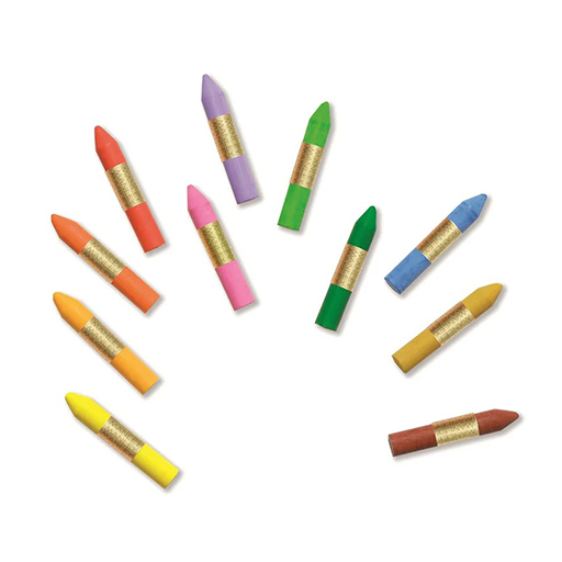 MANLEY KARTONETUI MIT WACHSMALKREIDEN SORTIERTE FARBEN