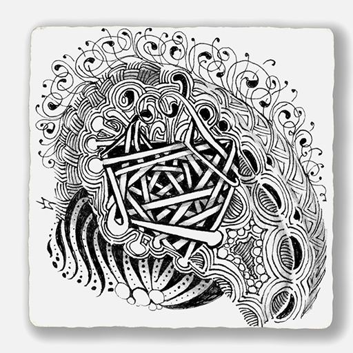 ZENTANGLE TOOL SET 6 PIÈCES