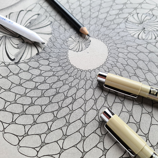 ZENTANGLE TOOL SET OF 12 PIECES