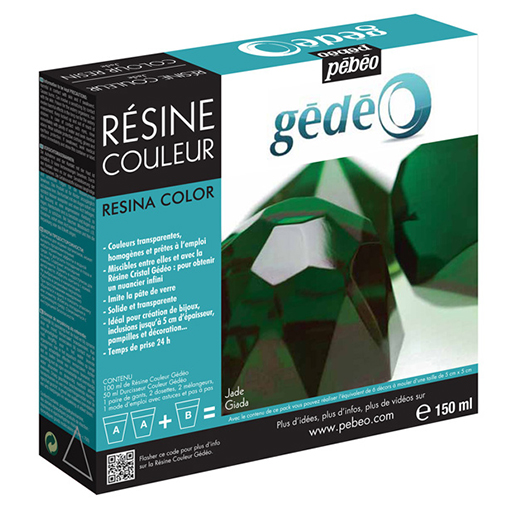 PÉBÉO GÉDÉO SET RÉSINE COULEUR