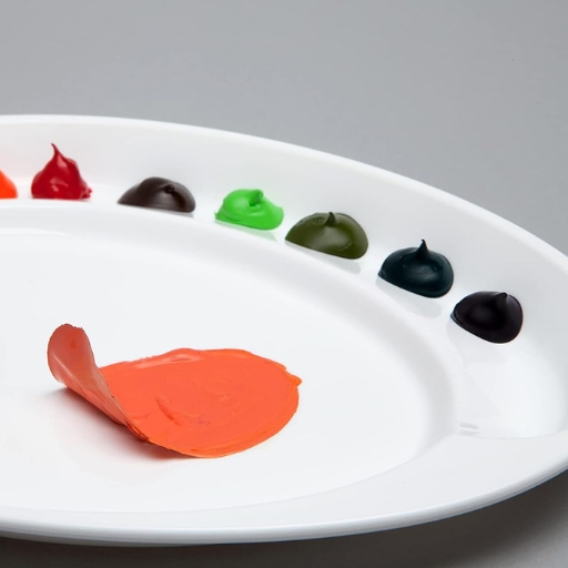 MIJELLO ELIPSE S PALETTE OVALE POUR ACRYLIQUE ET HUILE MAP-3078