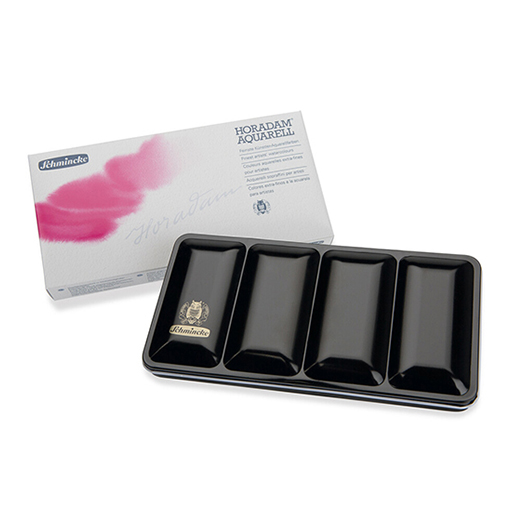 SCHMINCKE HORADAM AQUARELL CAJA DE ACUARELA METÁLICA CON 24 GODETS