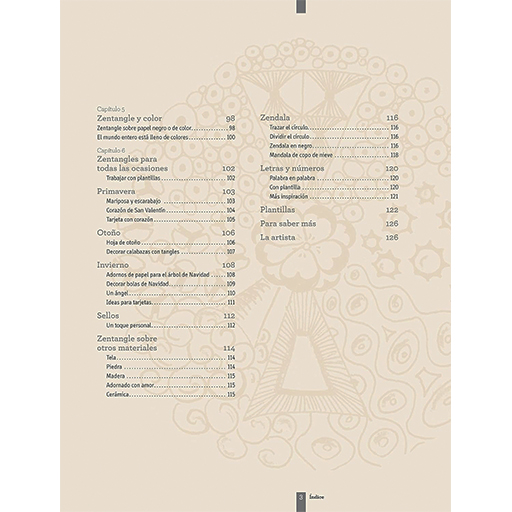 BUCH (AUF SPANISCH) - INICIACION AL ZENTANGLE