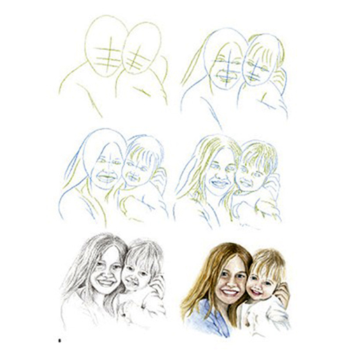 CÓMO DIBUJAR RETRATOS EN SENCILLOS PASOS