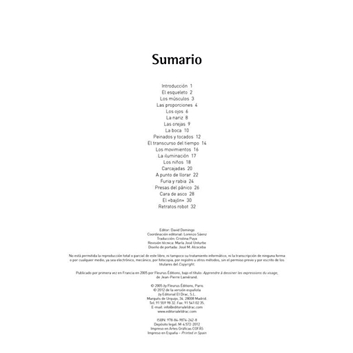 BUCH (AUF SPANISCH) - APRENDER A DIBUJAR LAS EXPRESIONES DE LA CARA