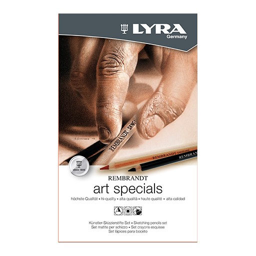 LYRA REMBRANDT ART SPECIALS ESTUCHE DE METAL SET DE DIBUJO