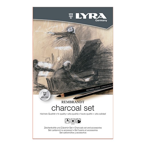 LYRA REMBRANDT ART SPECIALS ESTUCHE DE METAL ESPECIAL DIBUJO CON CARBONCILLO