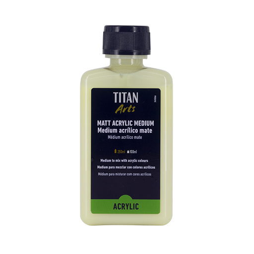 TITAN ARTS MEDIUM ACRÍLICO MATE