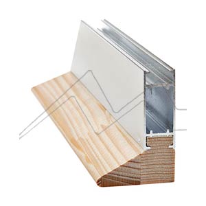 BASTIDOR ARTEMIRANDA INFINITY DE MADERA Y ALUMINIO 65 X 45 MM