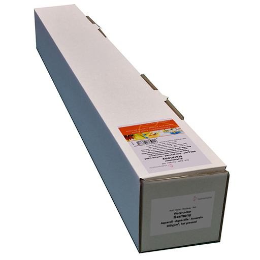 HAHNEMÜHLE HARMONY WATERCOLOR ROLLO DE PAPEL PARA ACUARELA 300 G