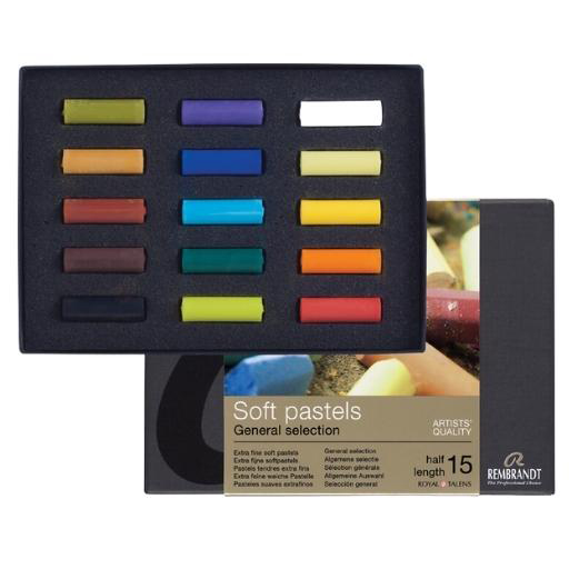 REMBRANDT BOÎTE CARTON DE DEMI-PASTELS