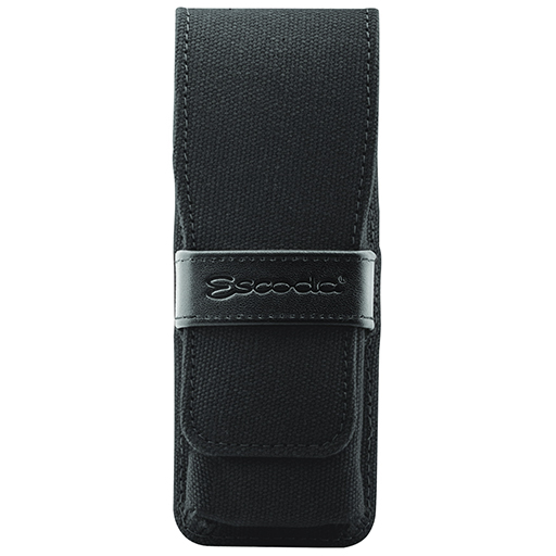 ESCODA ASTUCCIO IN TESSUTO PER PENNELLI TASCABILI - BLACK SET SERIE 1272