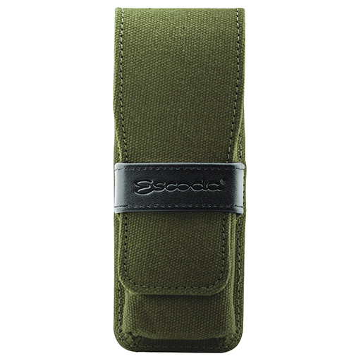 ESCODA ASTUCCIO IN TESSUTO PER PENNELLI TASCABILI - GREEN SET SERIE 1273