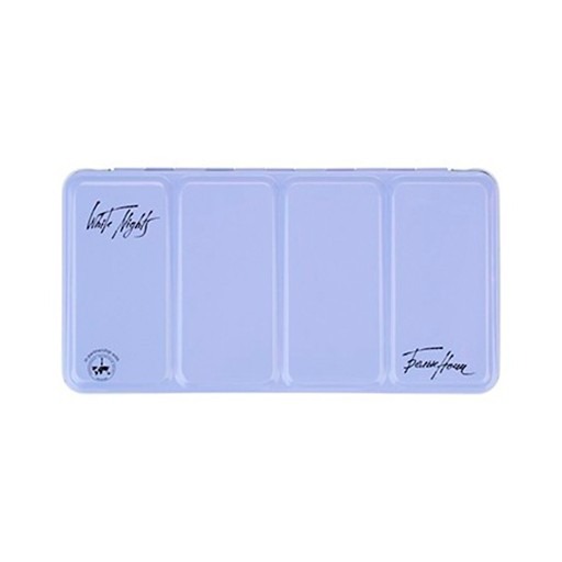 WHITE NIGHTS EMPTY COLOURED METAL WATERCOLOUR BOXES - SPECIAL EDITION INTERNATIONAL WATERCOLOR SOCIETY (IWS)